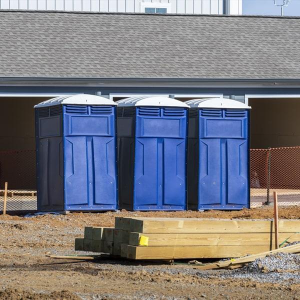 construction site portable restrooms services our porta potties on construction sites once a week, but can also provide additional servicing if needed